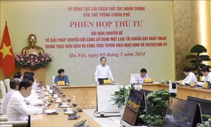 Từ ngày 1/7, sử dụng tài khoản duy nhất là VNeID trong thực hiện dịch vụ công trực tuyến