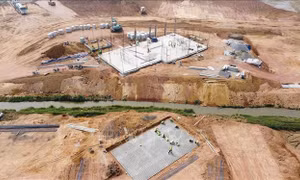 Hoàn thành kéo dây gói thầu đầu tiên Dự án đường dây 500kV mạch 3