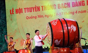 Lễ hội Bạch Đằng: Tri ân các bậc tiền nhân có công với đất nước