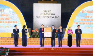 Lễ vinh danh thành phố Sơn La vào Mạng lưới 'Thành phố học tập toàn cầu'