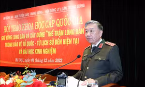 Giữ vững lòng dân và xây dựng thế trận lòng dân trong bảo vệ Tổ quốc