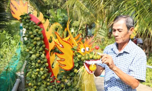Quất cảnh tạo dáng hình rồng được thị trường săn đón