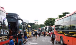 Các bến xe tại TP Hồ Chí Minh vẫn còn nhiều vé