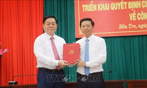 Đồng chí Trần Thanh Lâm giữ chức Phó Bí thư Tỉnh ủy Bến Tre