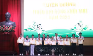 Trao Giải thưởng Kim Đồng năm học 2022 - 2023