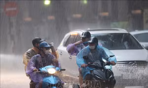 Đêm 15/3, vùng núi Bắc Bộ mưa dông