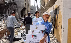 Liên hợp quốc quan ngại hàng viện trợ nhân đạo cho Dải Gaza giảm hơn 65%