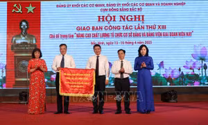 Nâng cao năng lực lãnh đạo, sức chiến đấu của tổ chức Đảng và chất lượng đảng viên