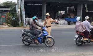 Kiểm tra, xử lý nghiêm các hành vi vi phạm về trật tự, an toàn giao thông