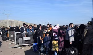 Khoảng 60.000 người tị nạn Syria đã hồi hương sau thảm họa động đất