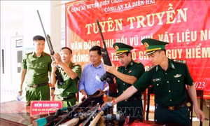 Ngăn ngừa hiểm họa từ vũ khí, vật liệu nổ