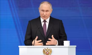 Tổng thống Vladimir Putin kêu gọi đoàn kết xây dựng nước Nga mới toàn diện