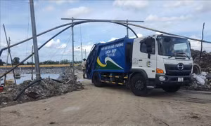 Bãi rác An Hiệp tiếp nhận rác trở lại sau 3 tháng đóng cửa