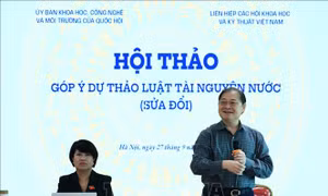 Phân loại rõ nguồn thải, chống suy thoái, cạn kiệt, ô nhiễm nguồn nước