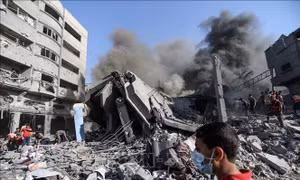 Tổng thống Palestine tới Qatar thảo luận về nỗ lực ngừng bắn