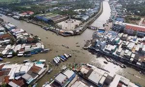 Chợ nổi Ngã Năm - Điểm du lịch đặc sắc đang mai một dần
