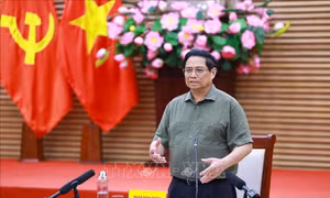 Thủ tướng Phạm Minh Chính: Mở đợt thi đua nước rút hoàn thành xây dựng Đường dây 500kV mạch 3