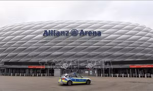 Sân Allianz Arena sẵn sàng cho lễ khai mạc EURO 2024