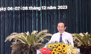 Bí thư Thành ủy Nguyễn Văn Nên: Lấy phiếu tín nhiệm là dịp cán bộ tự soi mình