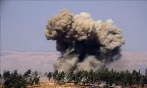 Không quân Nga tấn công nhiều mục tiêu khủng bố ở Syria