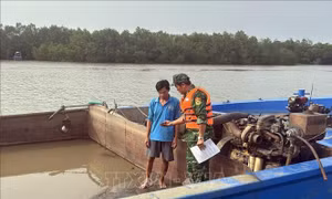 Bộ đội Biên phòng Thành phố Hồ Chí Minh liên tiếp phát hiện, xử lý hành vi vận chuyển cát trái phép