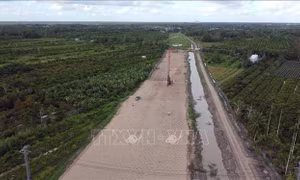 Phân bổ hơn 7,1 triệu m3 cát cho hai dự án cao tốc tại ĐBSCL