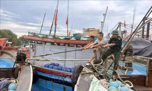 Thanh Hóa sẵn sàng phòng, chống bão số 1 theo phương châm '4 tại chỗ'