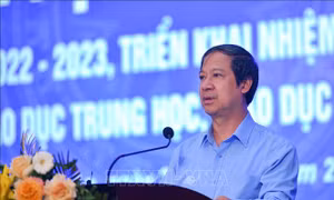 Bộ trưởng Nguyễn Kim Sơn: Năm học 2023 - 2024 tăng tốc thực hiện Chương trình Giáo dục phổ thông mới