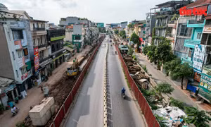 Hà Nội: Từ 18/11 phân luồng giao thông mới trên đường Âu Cơ