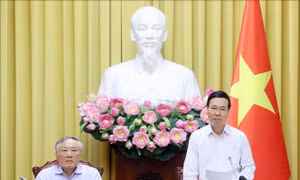 Chủ tịch nước Võ Văn Thưởng chủ trì làm việc về giải quyết hồ sơ án tử hình