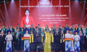 Trao danh hiệu Doanh nhân trẻ khởi nghiệp xuất sắc 2023 cho 81 cá nhân