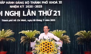 Khai mạc Hội nghị lần thứ 21 Ban Chấp hành Đảng bộ Thành phố Hồ Chí Minh