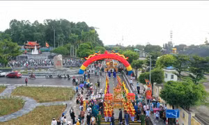 Khai mạc lễ hội đền Cửa Ông mùa Thu năm 2023