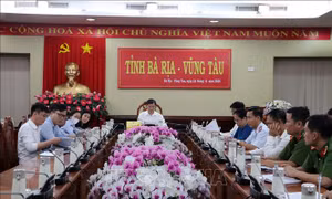 Khẩn trương xử lý các vấn đề liên quan đến Khu công nghiệp Mỹ Xuân A2