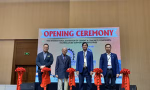 Khai mạc Triển lãm Máy móc, thiết bị xi măng - bê tông 2023 