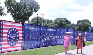 Tăng tốc chiến dịch 'làm đẹp' Washington D.C trước thềm Quốc khánh