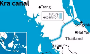 Nguy cơ đối đầu Trung - Ấn từ siêu dự án kênh đào ở Thái Lan