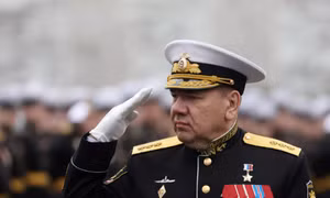 Chân dung quyền Tổng tư lệnh Hải quân Nga Alexander Moiseyev