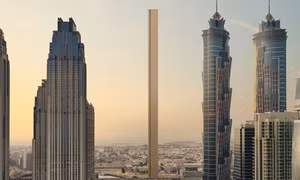 Kinh ngạc với dự án nhà chọc trời siêu mỏng, chỉ rộng bằng một căn hộ ở Dubai
