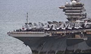 Tàu USS Abraham Lincoln cập cảng Thái Lan sau 286 ngày lênh đênh trên biển