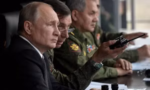 Tổng thống Putin ra lệnh bắt đầu tập trận răn đe chiến lược bằng tên lửa đạn đạo 