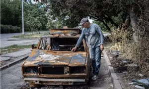 Những ‘thị trấn ma' nơi tiền tuyến Ukraine