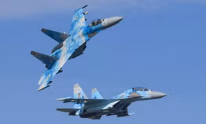Toàn cảnh vụ chiến đấu cơ Su-27 Nga 'va chạm' với UAV Mỹ trên Biển Đen