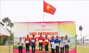 Kết thúc giải Petanque vô địch quốc gia năm 2025