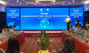 Bàn giải pháp sử dụng năng lượng tiết kiệm và hiệu quả