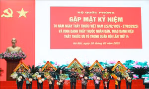 Vinh danh Thầy thuốc Nhân dân, Thầy thuốc Ưu tú trong Quân đội nhân dịp 27/2