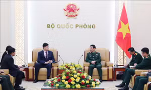 Đại tướng Phan Văn Giang tiếp Thứ trưởng Bộ Quốc phòng Philippines