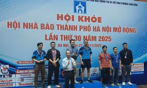 TTXVN đạt thành tích cao tại Hội khỏe Hội Nhà báo Hà Nội mở rộng 2025