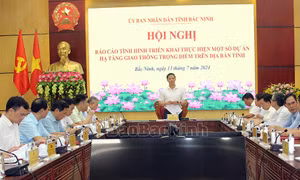 Bắc Ninh tập trung giải phóng mặt bằng các dự án giao thông trọng điểm