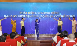 Thành lập Chi hội Vận động hiến mô, bộ phận cơ thể người khu vực Nam Bộ